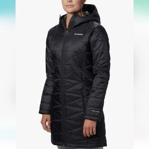 Columbia Women's Long Waterproof Jacket - Size S